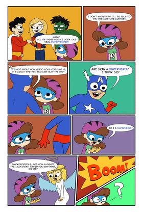 Read Superdoodle Saves Comic-Con (A Snickerdoodle Adventure)  1 Page 7 in English
