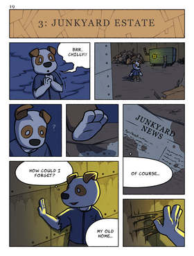 Read The Wolf's Veil  3 Page 1 in English