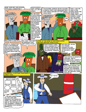 Read The Adventures Of Bullets Bourbon, Private Eye  4 Page 8 in English