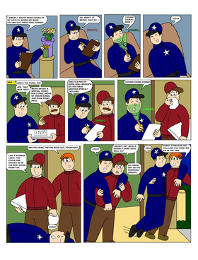 Read The Adventures Of Bullets Bourbon, Private Eye  8 Page 8 in English