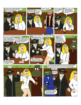 Read The Adventures Of Bullets Bourbon, Private Eye  5 Page 9 in English