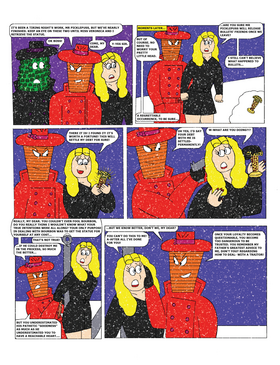 Read The Adventures Of Bullets Bourbon, Private Eye  6 Page 8 in English