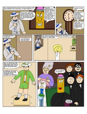 Read The Adventures Of Bullets Bourbon, Private Eye  9 Page 6 in English