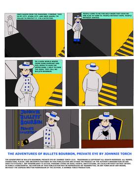 Read The Adventures Of Bullets Bourbon, Private Eye  10 Page 3 in English