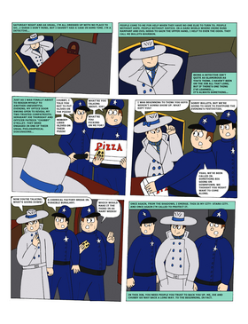 Read The Adventures Of Bullets Bourbon, Private Eye  1 Page 3 in English