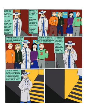 Read The Adventures Of Bullets Bourbon, Private Eye  1 Page 8 in English
