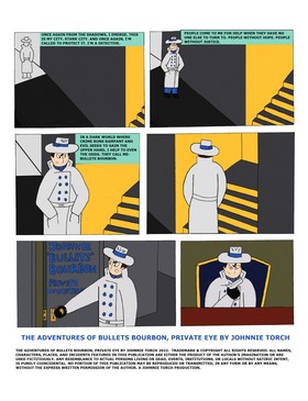 Read The Adventures Of Bullets Bourbon, Private Eye  7 Page 2 in English