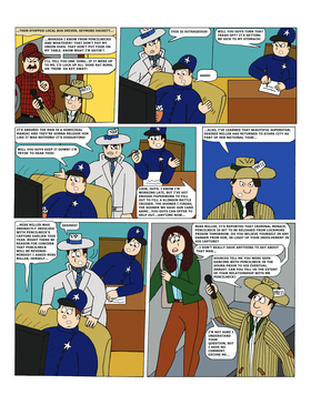 Read The Adventures Of Bullets Bourbon, Private Eye  7 Page 4 in English