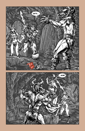 Read Kurragg  Warrior of the Chaos Realm - Orgy of Zinn.  1 Page 10 in English