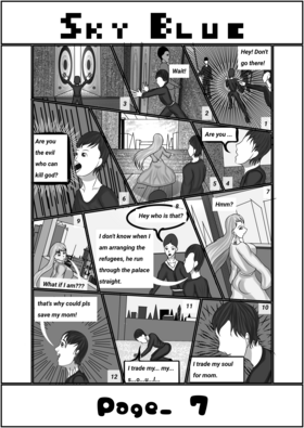 Read Sky Blue  1 Page 9 in English