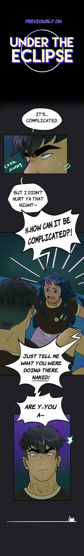 Read Under The Eclipse  93 Page 1 in English