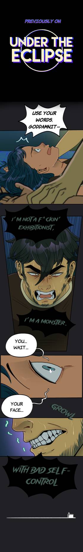 Read Under The Eclipse  94 Page 1 in English