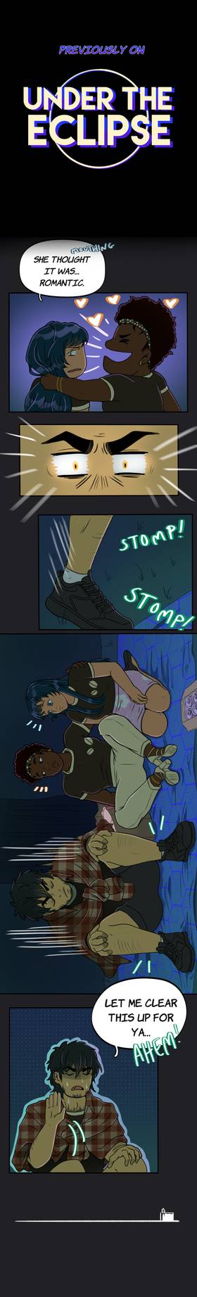 Read Under The Eclipse  98 Page 1 in English