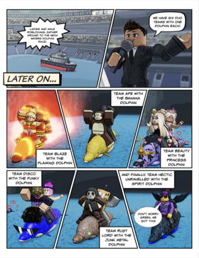 Read ROBLOX Hectic Adventures Volume 1  2 Page 8 in English