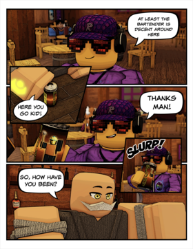 Read ROBLOX Hectic Adventures Volume 1  1 Page 8 in English