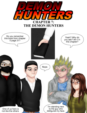 Read Demon Hunters  7 Page 1 in English