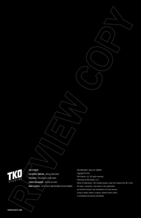 Read TKO Presents: Tales of Terror  1 Page 2 in English