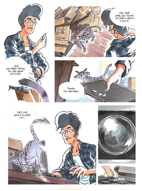 Read Cat@Net  1 Page 6 in English