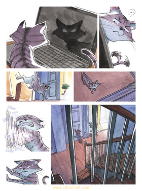Read Cat@Net  1 Page 8 in English