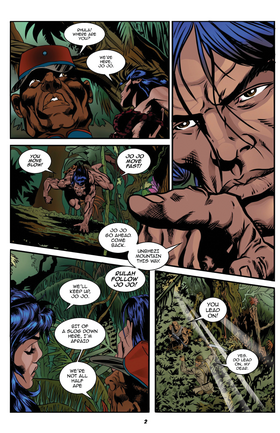 Read JUNGLE COMICS  4 Page 4 in English