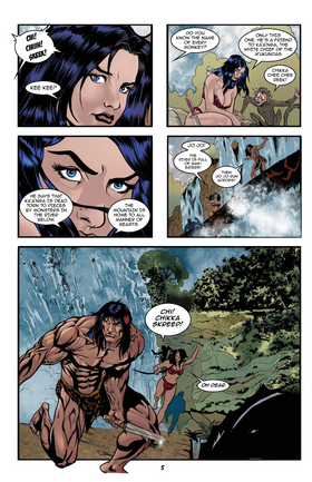 Read JUNGLE COMICS  4 Page 7 in English