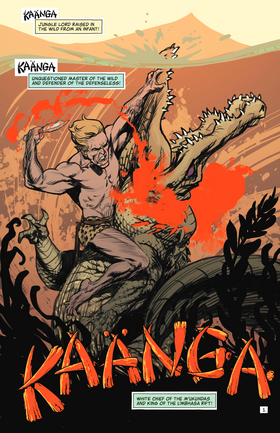Read JUNGLE COMICS  1 Page 3 in English