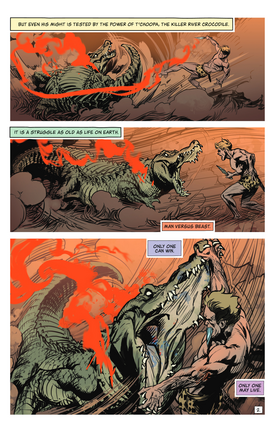 Read JUNGLE COMICS  1 Page 4 in English