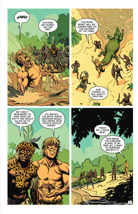 Read JUNGLE COMICS  1 Page 5 in English