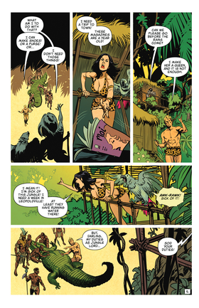 Read JUNGLE COMICS  1 Page 7 in English