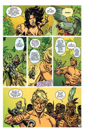 Read JUNGLE COMICS  1 Page 8 in English