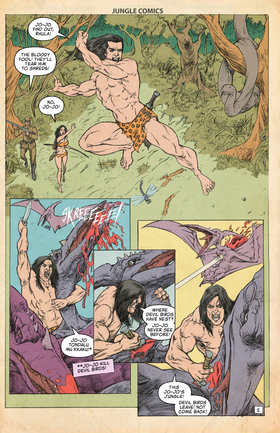 Read JUNGLE COMICS  3 Page 4 in English