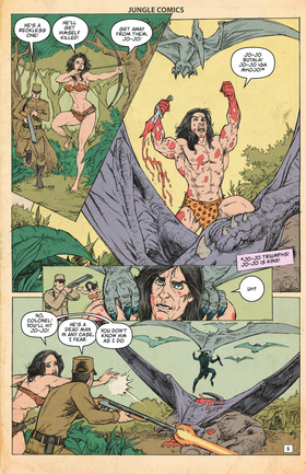Read JUNGLE COMICS  3 Page 5 in English