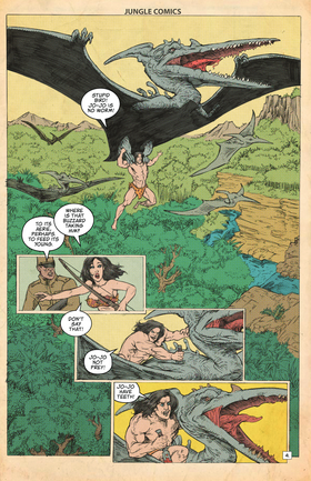 Read JUNGLE COMICS  3 Page 6 in English