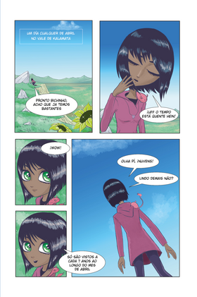 Read SONHO DE UMA TARDE DE ABRIL  1 Page 3 in Brazilian Portuguese