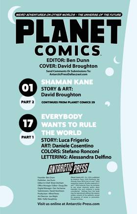 Read PLANET COMICS  31 Page 2 in English