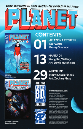 Read PLANET COMICS  2 Page 2 in English