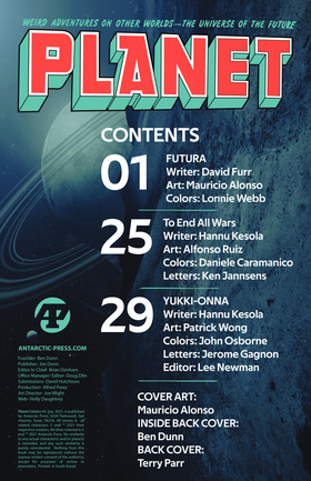 Read PLANET COMICS  4 Page 2 in English