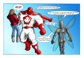Read Cross Comic shorts  1 Page 3 in English