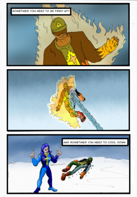 Read Cross Comic shorts  1 Page 5 in English
