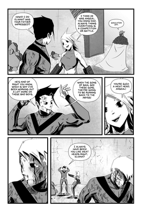 Read THE GIRL WITH THE MEGA FISTS (Chapters)  3 Page 9 in English
