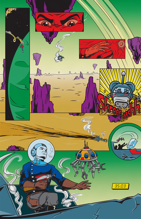 Read The Adventures of Cole Cuellari Cosmic Courier  1 Page 7 in English