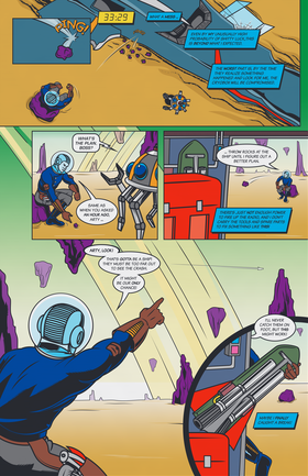 Read The Adventures of Cole Cuellari Cosmic Courier  2 Page 3 in English
