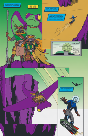 Read The Adventures of Cole Cuellari Cosmic Courier  2 Page 4 in English