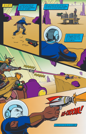 Read The Adventures of Cole Cuellari Cosmic Courier  2 Page 5 in English