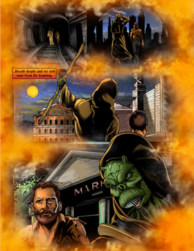 Read Set 1: On the Frontier of The Alien Apocalypse  1 Page 5 in English