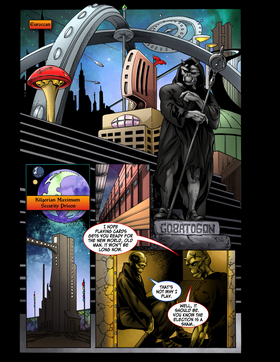 Read Set 1: On the Frontier of The Alien Apocalypse  1 Page 10 in English