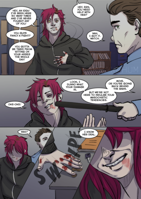 Read Phototaxis of a Fighter  1 Page 9 in English