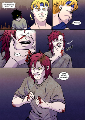 Read Phototaxis of a Fighter  4 Page 9 in English