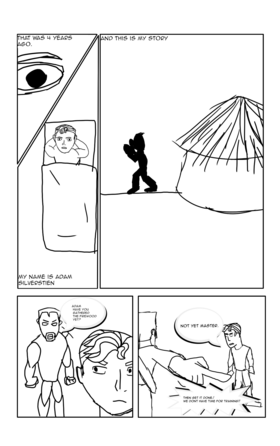 Read Wolfsbane: The Story of Adam Silverstien(Black and White Edition)First Draft  1 Page 3 in English