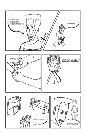 Read Wolfsbane: The Story of Adam Silverstien(Black and White Edition)First Draft  1 Page 5 in English